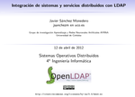 Integración de sistemas y servicios distribuidos con LDAP